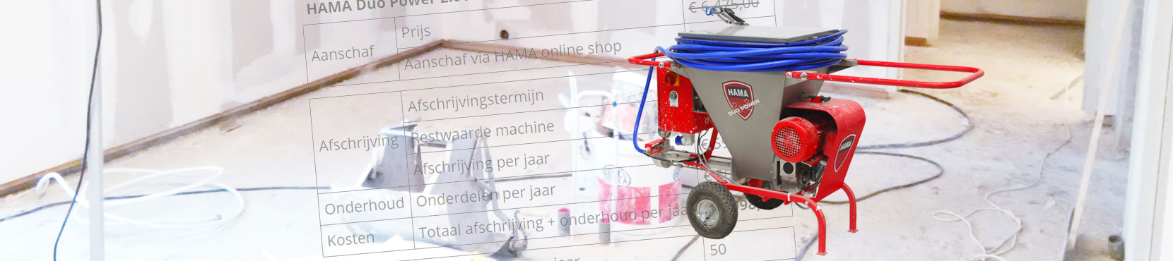 Dunpleister spuiten met de HAMA Duo Power 2.0