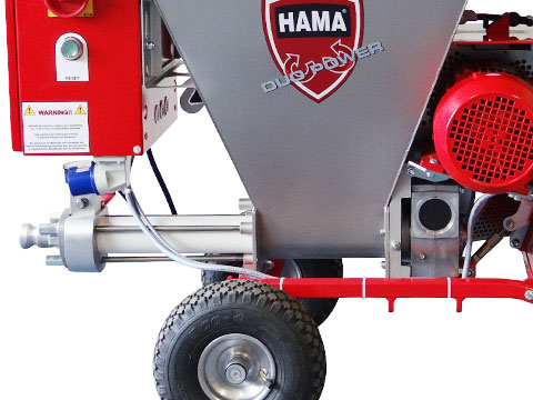 Airless Plaster Sprayer HAMA - Delivery rate of 4-5 litres per minute