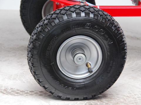 Plaster Sprayer HAMA - Wheels with pneumatic tyres